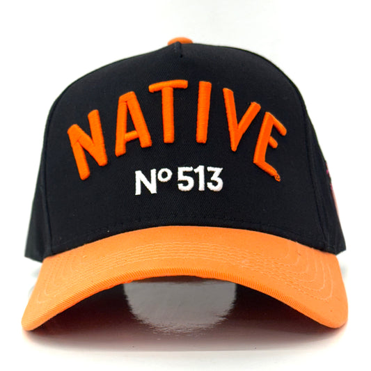 Nº513 Orange Brim Cincinnati Hat *Limited to Only /50