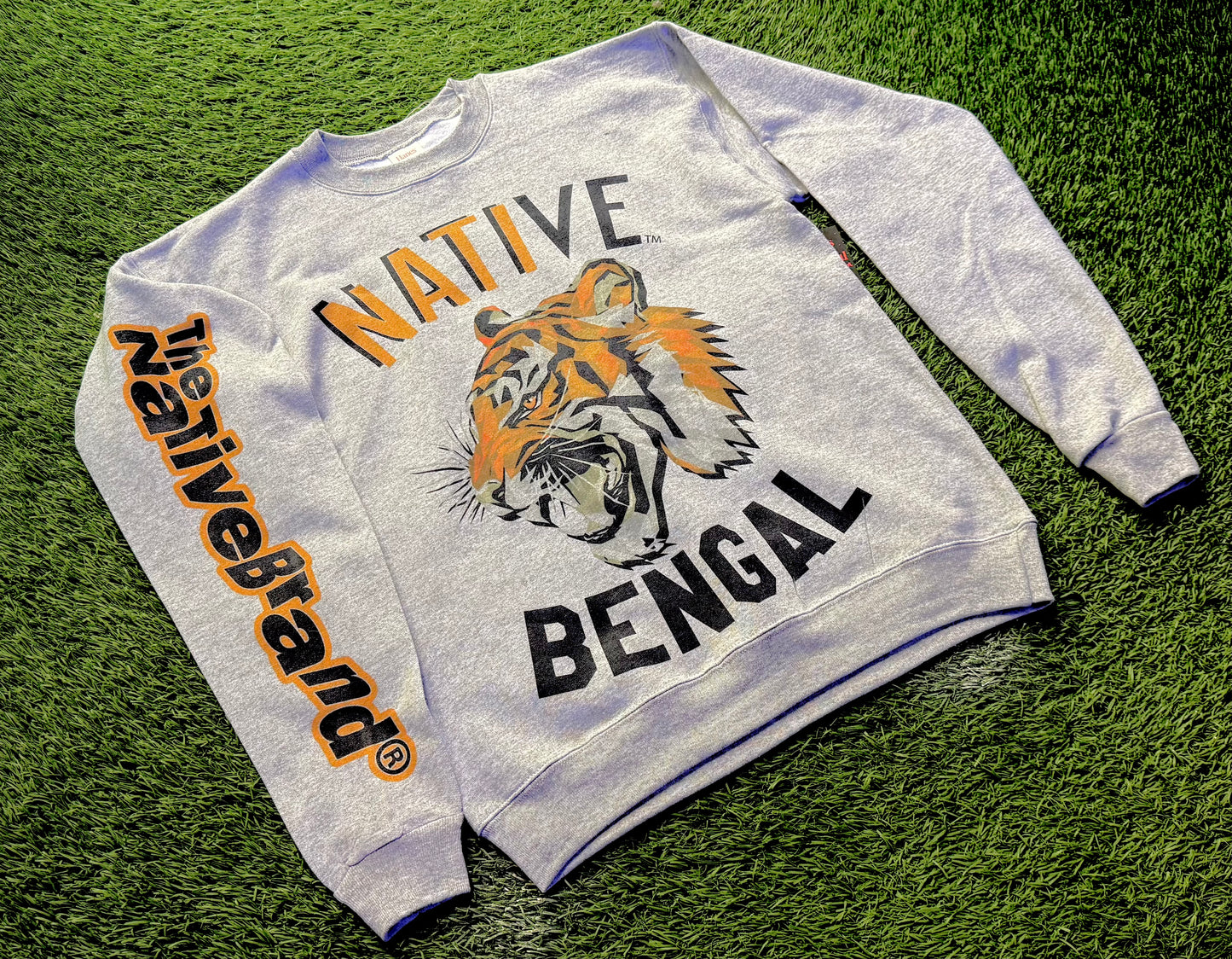 NATIVE PRISM TIGER "Instant Vintage" Sweatshirt