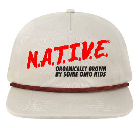 1980's Style NATIVE D.A.R.E. Dirt Bag Hat
