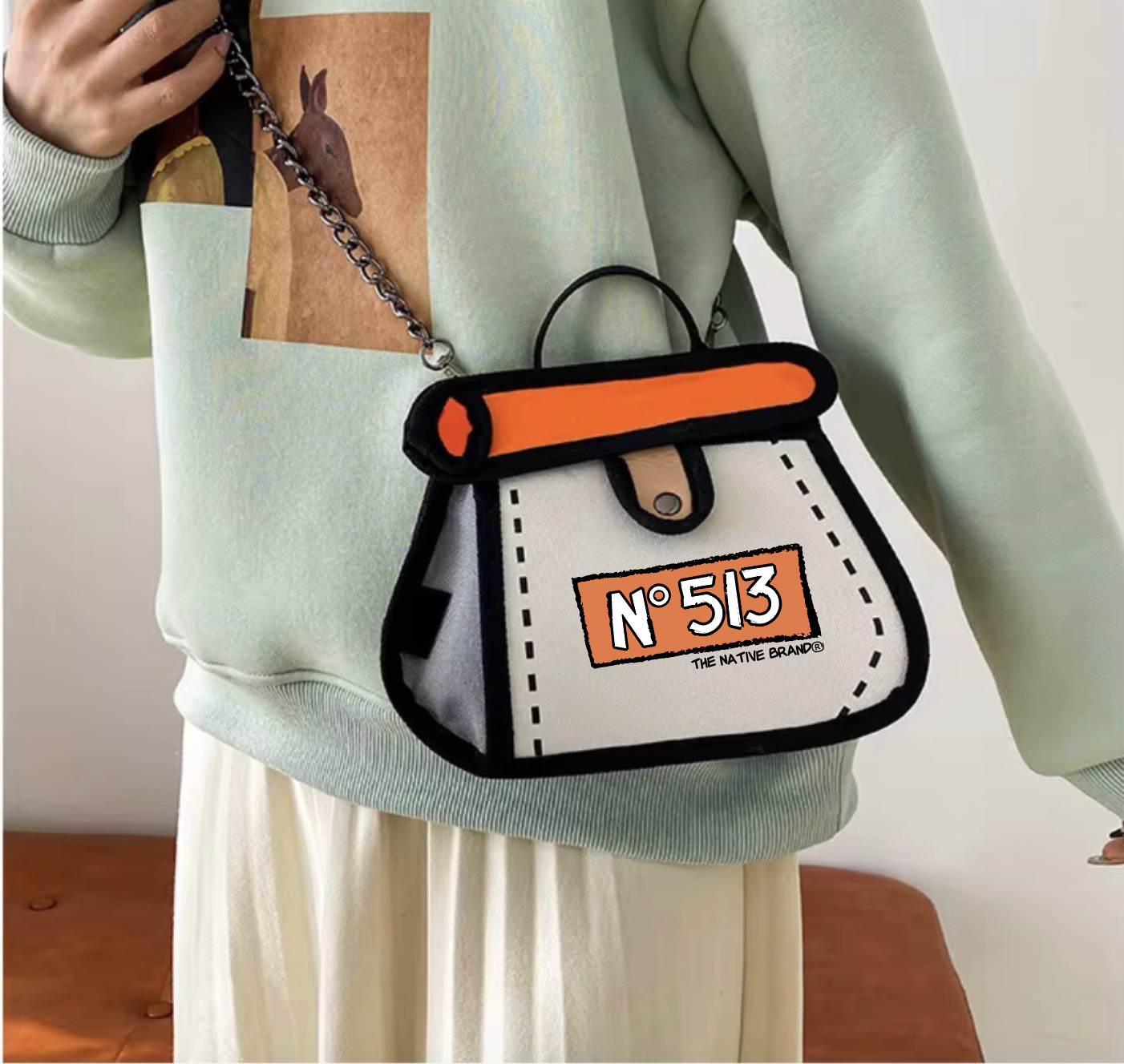 2D Cartoon Bags
