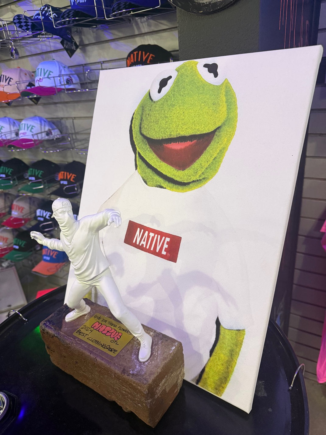 16 X 20 NATIVE KERMT PAINTING *1 OF A KIND ART