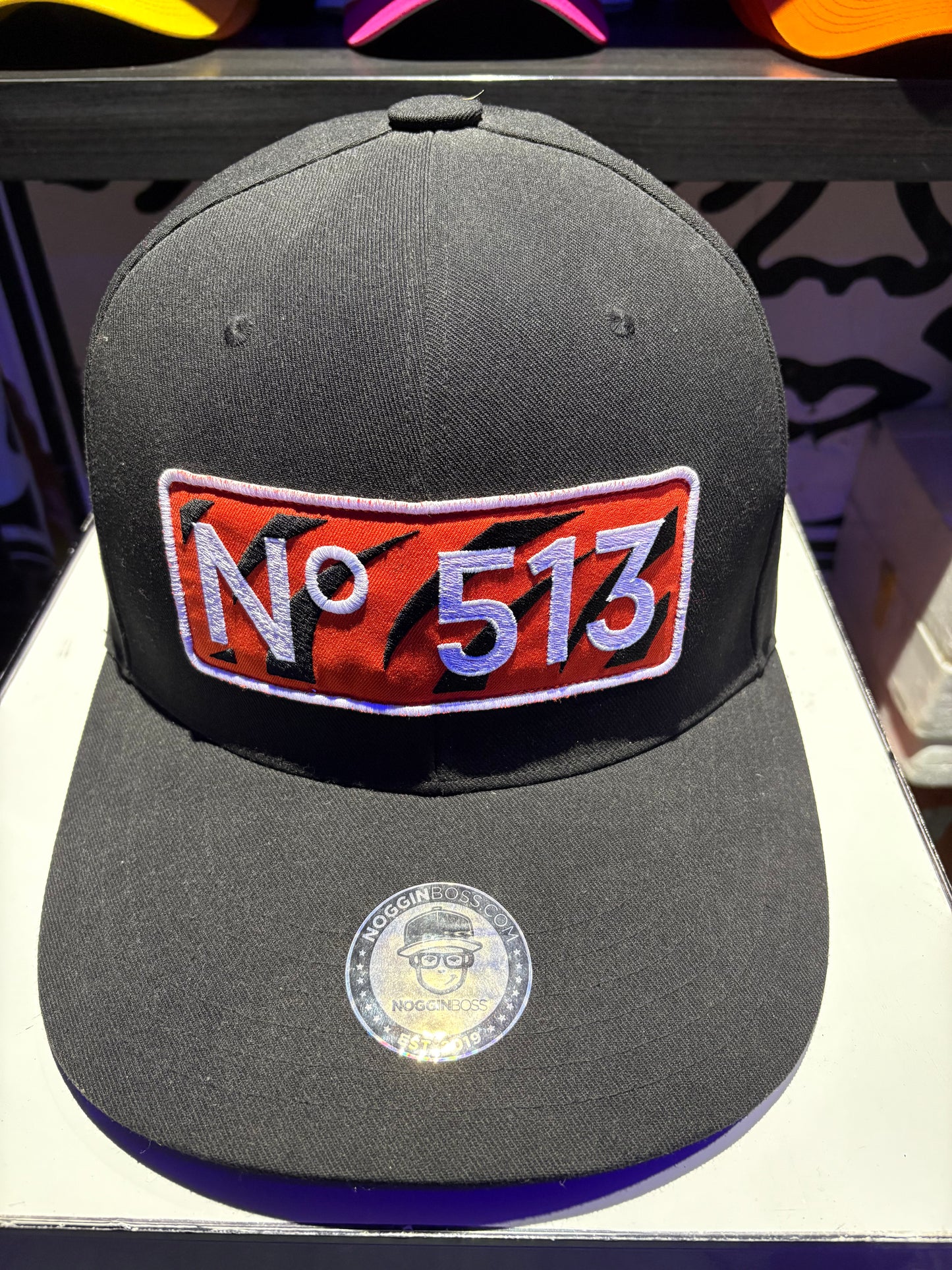 1 OF A KIND NOGGIN BOSS Nº513 NATIVE® JUMBO HAT - RAFFLE