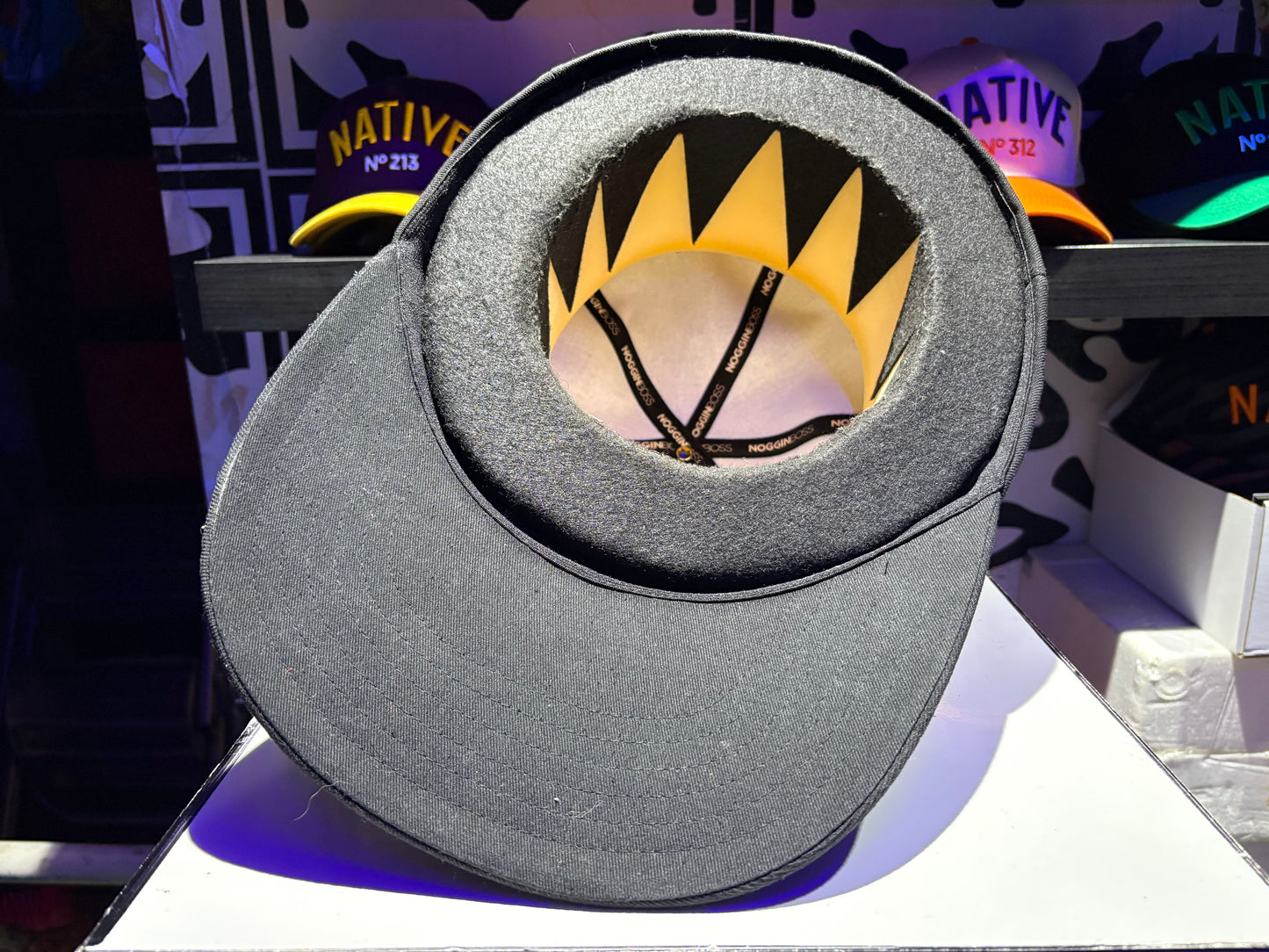 1 OF A KIND NOGGIN BOSS Nº513 NATIVE® JUMBO HAT - RAFFLE