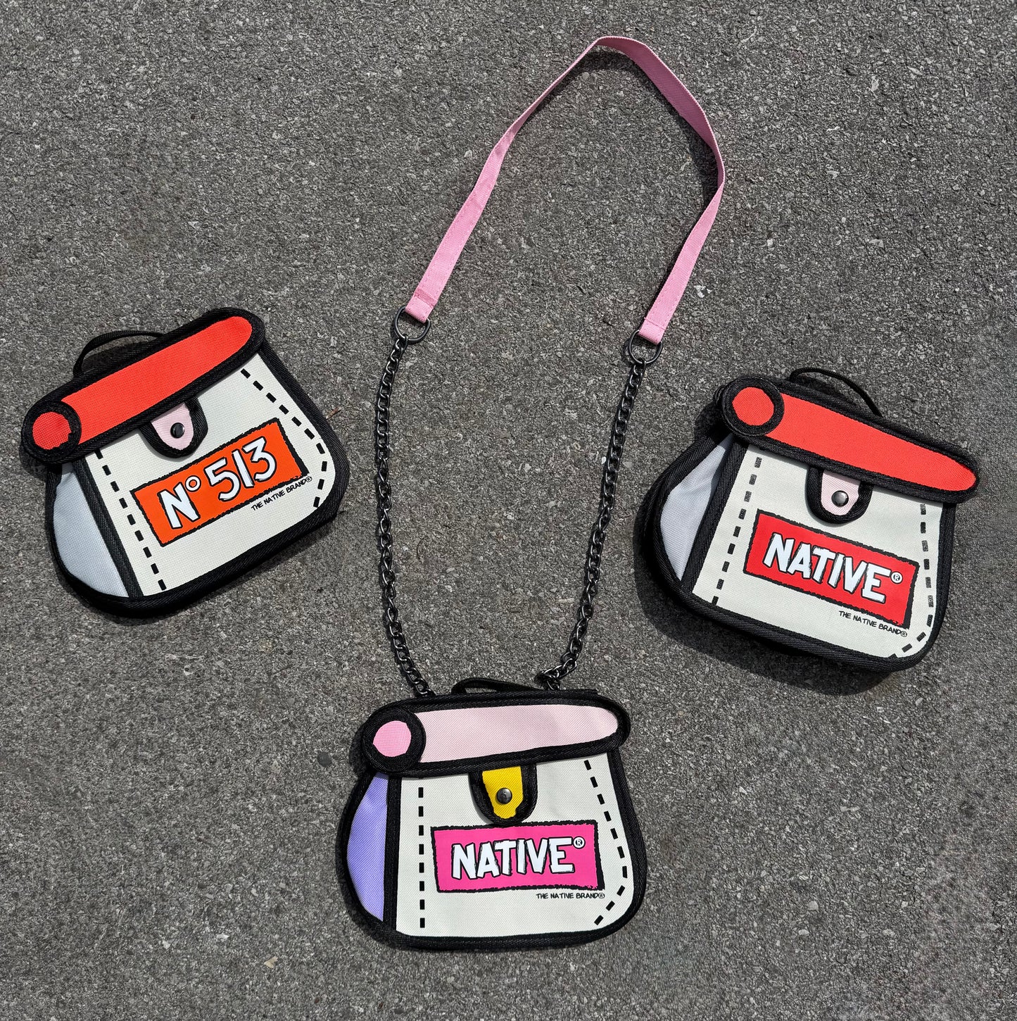 "THE BETTY" CROSSBODY CHAIN BAG