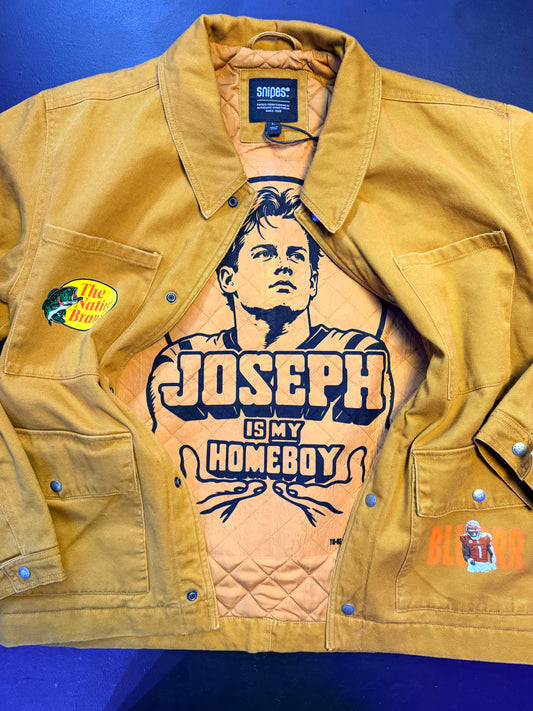 1 OF 1 CUSTOM JA'MARR BLURR / BASS PRO WORKMANS JACKET