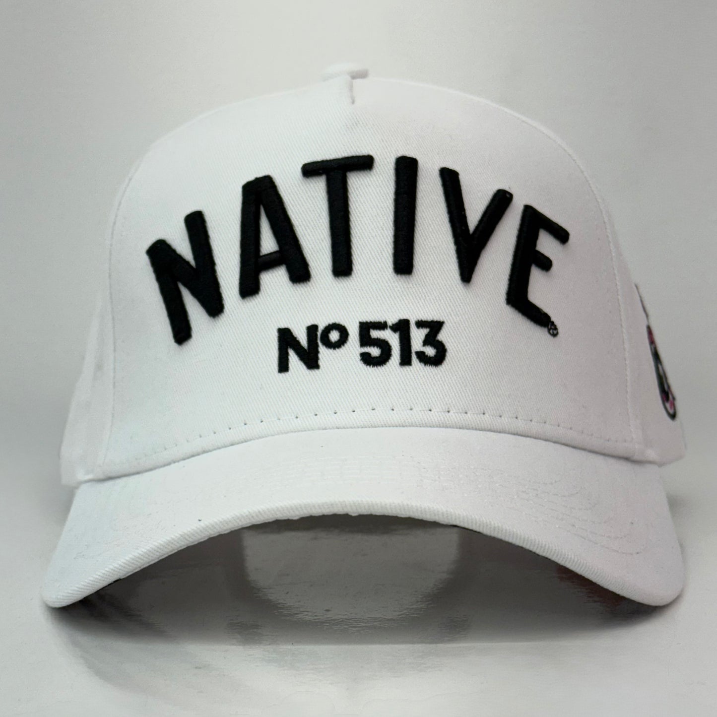 Nº513 White Out Cincinnati Hat Limited to only /50
