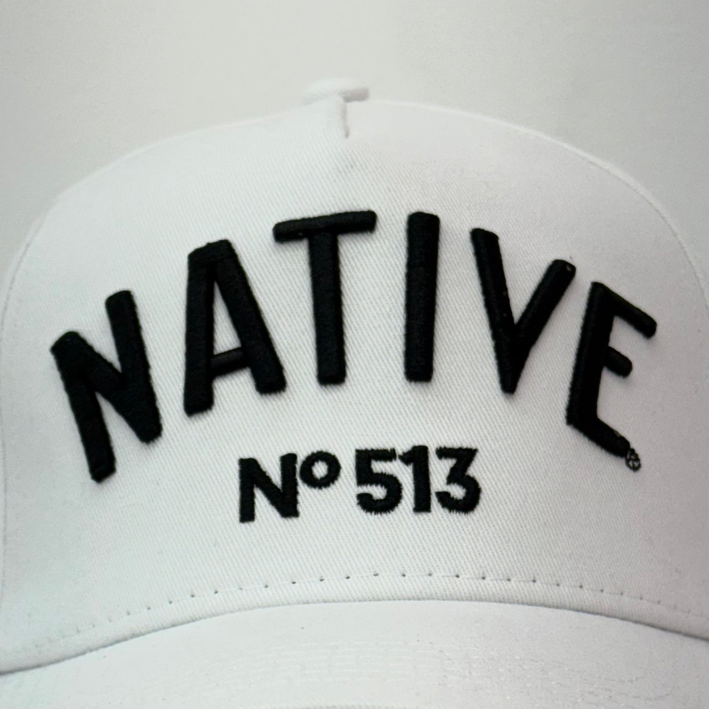 Nº513 White Out Cincinnati Hat Limited to only /50