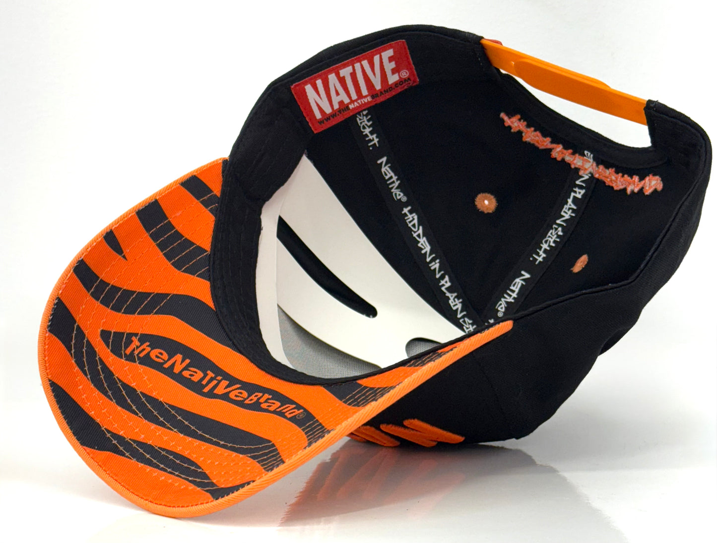 Nº513 Orange Brim Cincinnati Hat *Limited to Only /50