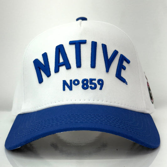 Nº859 White Checkered UK Hat *Limited to Only /50