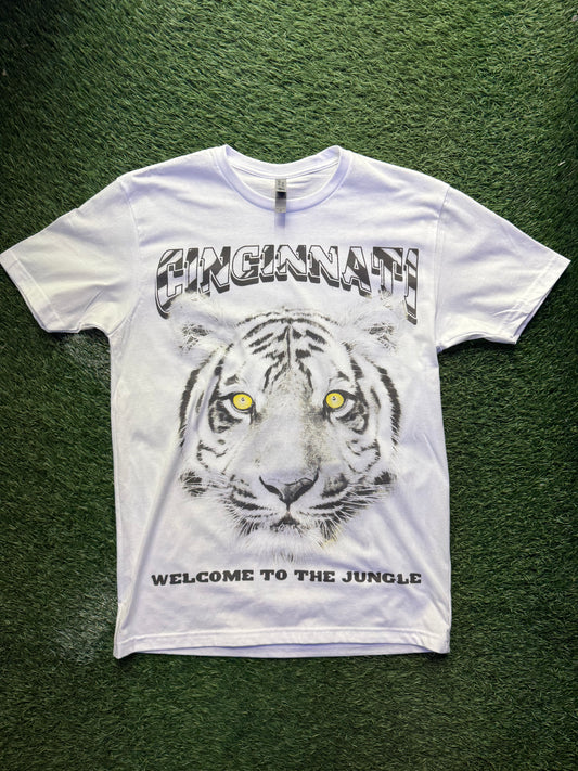 CINCINNATI WHITE TIGER TEE