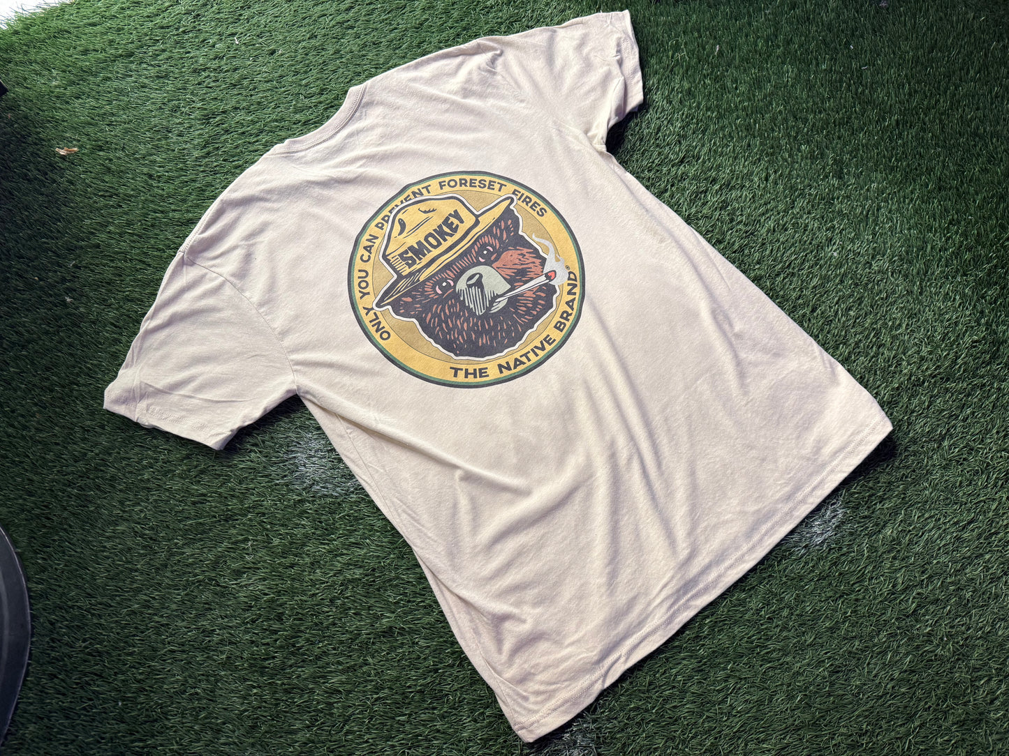 SMOKEY THE BEAR NATIVE SHIRT