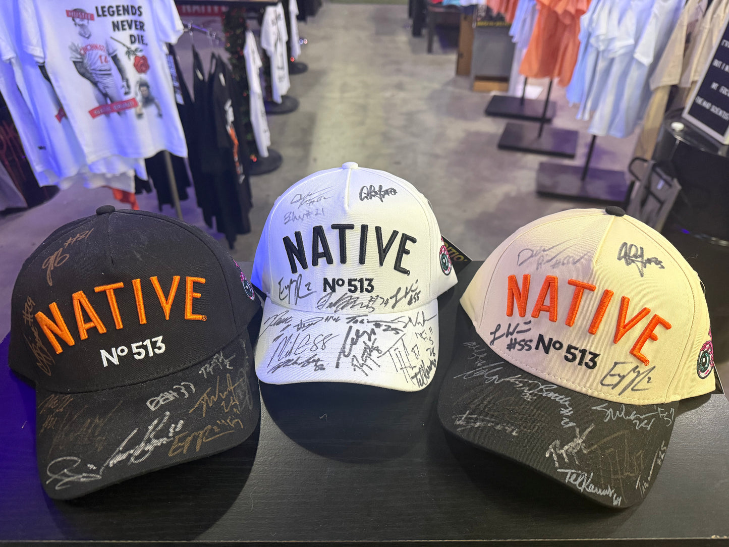 RAFFLE TICKET * 3 Chances for Autograph Bengals Hats