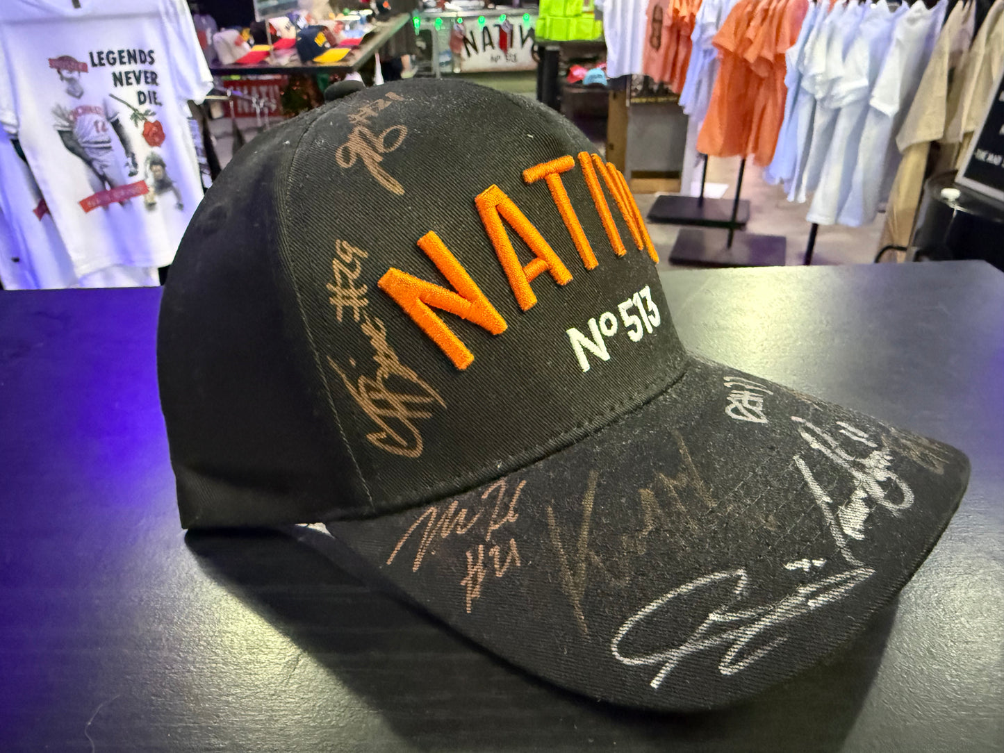 RAFFLE TICKET * 3 Chances for Autograph Bengals Hats