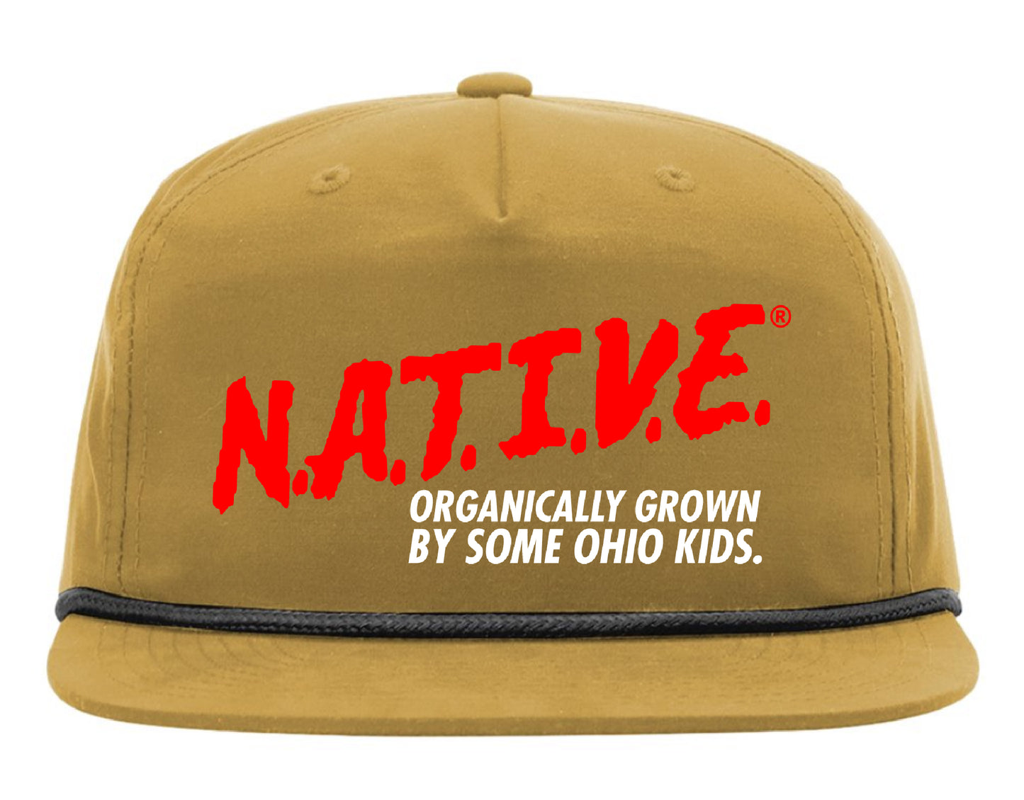 1980's Style NATIVE D.A.R.E. Dirt Bag Hat