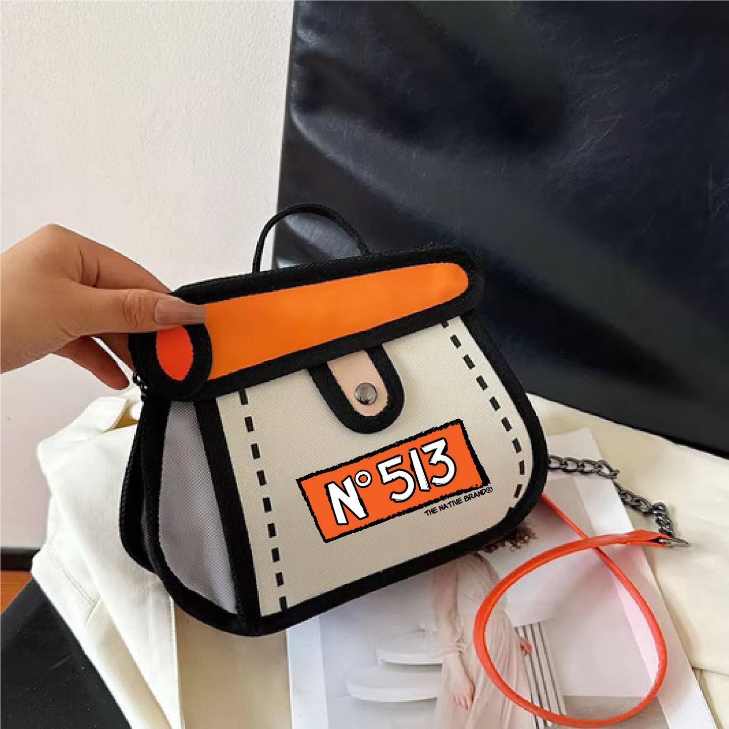 "THE BETTY" CROSSBODY CHAIN BAG