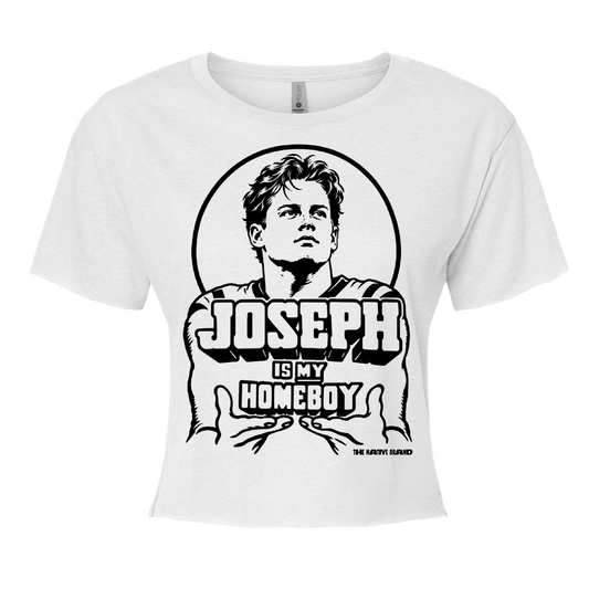 JOSEPH IS MY HOMEBOY - Cropped Festival Tee