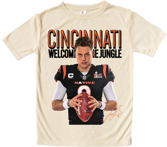 KIDS JOE BURROW *Welcome to the Jungle